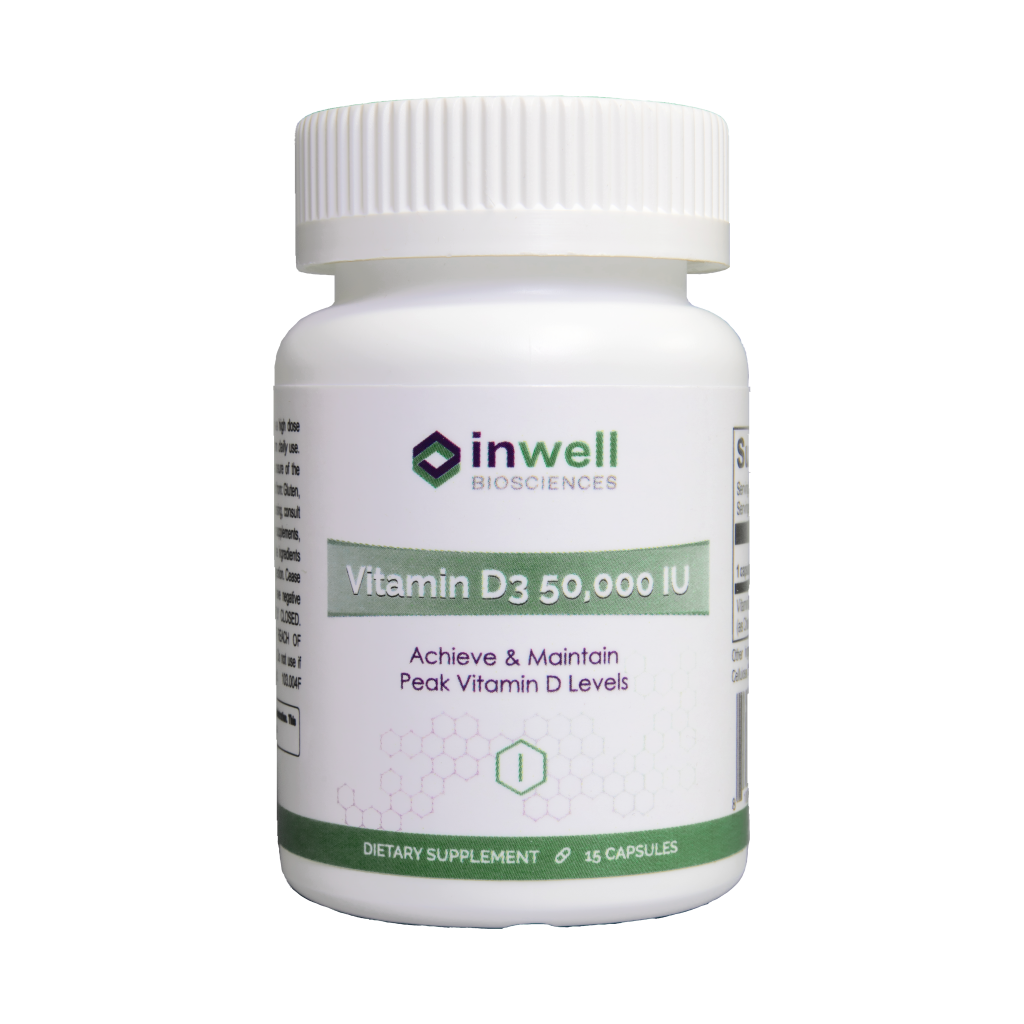 Vitamin D3 50 000 IU Inwell Biosciences