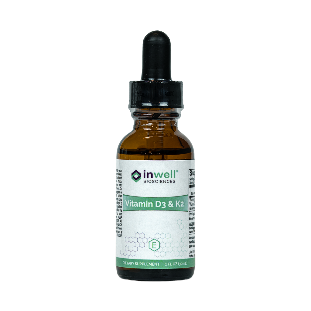 Liquid Vitamin D3 & K2 Inwell Biosciences
