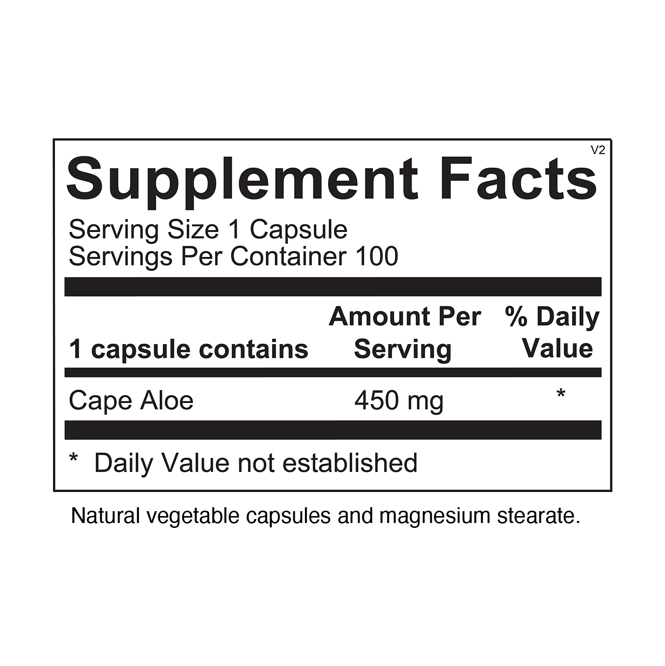 Aloe 450mg - Image 2