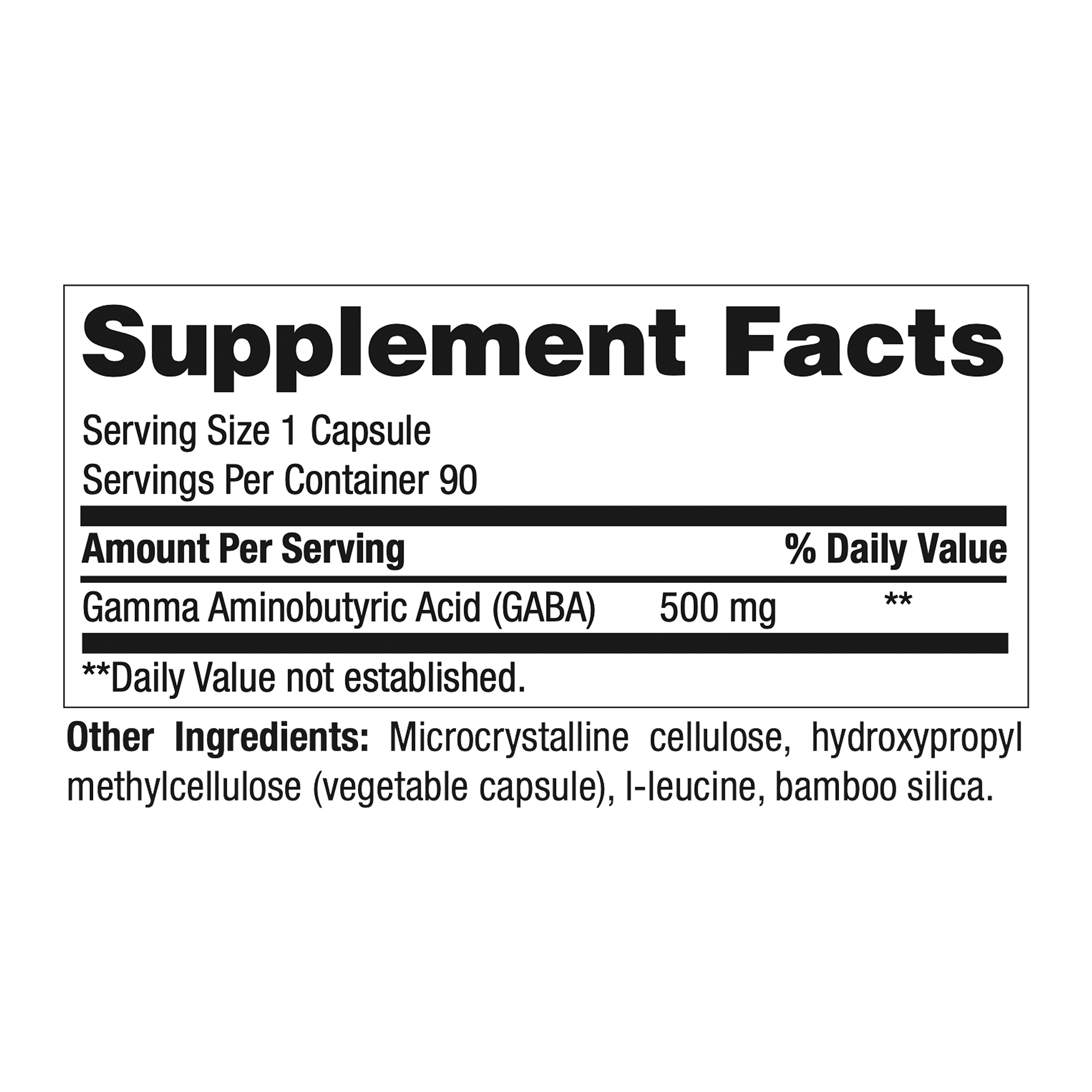 GABA 500 mg - Image 2