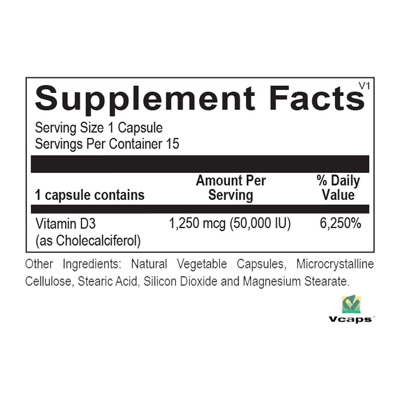 Vitamin D3 50,000 IU - Image 2